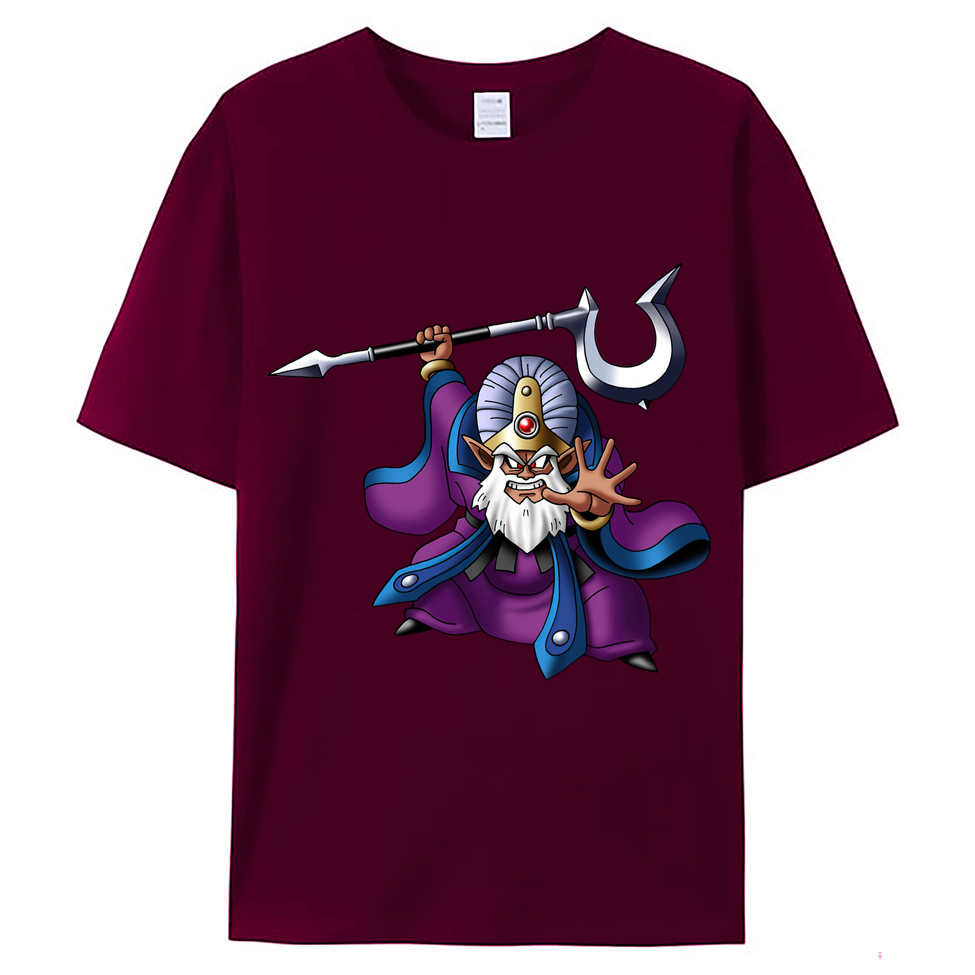 （画像用） ドラゴンクエスト Doragon Kuesuto Dragon Quest レディースカジュアルプリントTシャツ（綿100％）